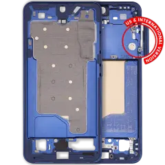 Mid-Frame Housing Compatible For Samsung Galaxy S25 5G (US & International Version) (Navy)