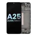 OLED Assembly With Frame Compatible For Samsung Galaxy A25 5G (A256 / 2023) (Service Pack) (All Colors)