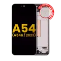 OLED Assembly With Frame Compatible For Samsung Galaxy A54 5G (A546 / 2023) (US & International Version) (Refurbished) (Graphite)