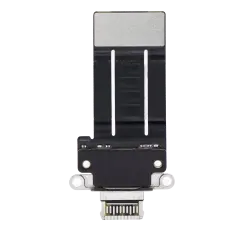 Charging Port Flex Cable Compatible For iPad Pro 11" 3rd Gen (2021) / Pro 11" 4th Gen (2022) / iPad Pro 12.9" 5th Gen (2021) / Pro 12.9" 6th Gen (2022) (Silver) (Premium)