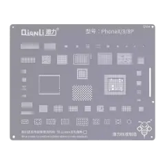 Bumblebee Stencil (QS04) For iPhone X / 8 / 8 Plus (Qianli)