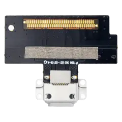 Charging Port Flex Cable Compatible For iPad Air 3 (Soldering Required) (Aftermarket Plus) (White)