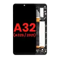 LCD Assembly With Frame Compatible For Samsung Galaxy A32 5G (A326 / 2021) (All Models) (Aftermarket Plus) (Awesome Black)