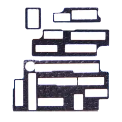 Mainboard Inline Insulator Sticker Compatible For iPhone 12 / 12 Pro (4 Piece Set) (10 Pack)