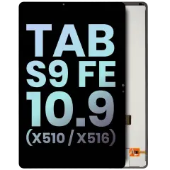 LCD Assembly Without Frame Compatible For Samsung Galaxy Tab S9 FE 10.9" (X510 / X516 ) (2023) (Service Pack)