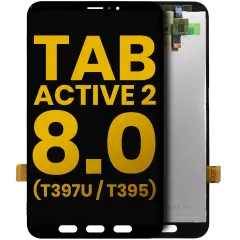 LCD Assembly Without Frame Compatible For Samsung Galaxy Tab Active 2 8.0" (T397U /T395) (2017) (Refurbished) (Black)
