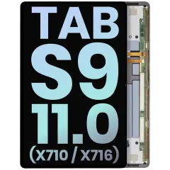 OLED Assembly Without Frame Compatible For Samsung Galaxy Tab S9 11.0" (X710 / X716) (2023) (Service Pack) (All Colors)