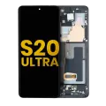 OLED Assembly With Frame Compatible For Samsung Galaxy S20 Ultra 5G (Refurbished) (Cosmic Black)