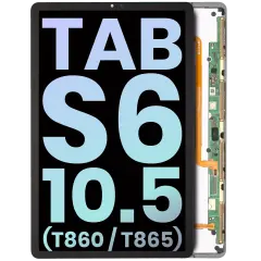 OLED Assembly Without Frame Compatible For Samsung Galaxy Tab S6 10.5" (T860 / T865) (2019) (Service Pack)