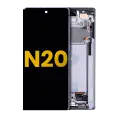 OLED Assembly With Frame Compatible For Samsung Galaxy Note 20 5G (Refurbished) (Mystic Gray)