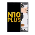 OLED Assembly With Frame Compatible For Samsung Galaxy Note 10 Plus / 5G (Refurbished) (Aura White)