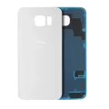 Back Cover Glass Compatible For Samsung Galaxy S6 (Verizon 4G) (Service Pack) (White)