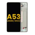 OLED Assembly With Frame Compatible For Samsung Galaxy A53 5G ( A536 / 2022) (Refurbished) (White)