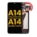 LCD Assembly With Frame Compatible For Samsung Galaxy A14 4G (A145F / A145M / 2023) / A14 5G (A146B / 2023) (International Version) (Refurbished) (All Colors)