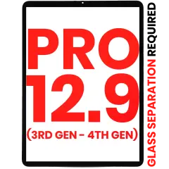 Digitizer Compatible For iPad Pro 12.9" 3rd Gen (2018) / 12.9" 4th Gen (2020) (Glass Separation Required) (Aftermarket Plus) (All Colors)