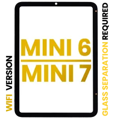 Digitizer Compatible For iPad Mini 6 / Mini 7 (WiFi Version) (Glass Separation Required) (Premium) (All Colors)