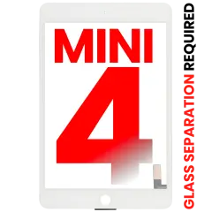 Digitizer Compatible For iPad Mini 4 (Glass Separation Required) (Aftermarket Plus) (White)