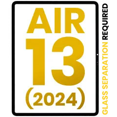 Front Glass Compatible For iPad Air 13" (2024) (Glass Separation Required) (Premium) (All Colors)