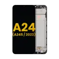 OLED Assembly With Frame Compatible For Samsung Galaxy A24 4G (A245 / 2023) (Refurbished) (All Colors)