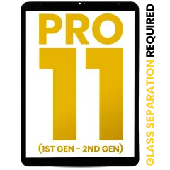 Digitizer Compatible For iPad Pro 11" 1st Gen (2018) / iPad Pro 11" 2nd Gen (2020) (Glass Separation Required) (Premium) (All Colors)