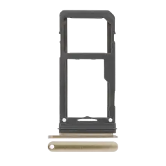 Dual Sim Card Tray Compatible For Samsung Galaxy S8 / S8 Plus (Maple Gold)