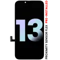 OLED Assembly With Proximity Sensor Flex Pre-Installed Compatible For iPhone 13 (Service Pack)