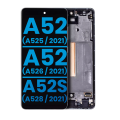 LCD Assembly With Frame (Without Finger Print Sensor) Compatible For Samsung Galaxy A52 4G (A525 / 2021) / A52 5G (A526 / 2021) / A52S (A528 / 2021) (Aftermarket : Incell) (Awesome White)