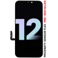 OLED Assembly With Proximity Sensor Flex Pre-Installed Compatible For iPhone 12 (Service Pack)