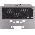 Top Case With Keyboard Compatible For MacBook Pro 13" (A2338 / Late 2020) (US English) (Space Gray)