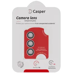 Casper Camera Lens Protector Compatible for Samsung Galaxy S25 Plus (Clear Rings)