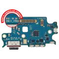 Charging Port Board With Sim Card Reader Compatible For Samsung Galaxy S22 5G (S901U) (US Version) (Premium)