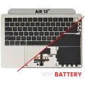 Top Case Assembly With Battery And Keyboard Compatible For MacBook Air 13" (A3113 / Mid 2024) (Starlight) (US Keyboard)