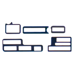 Mainboard Inline Insulator Sticker Compatible For iPhone 7 Plus (5 Piece Set) (10 Pack)