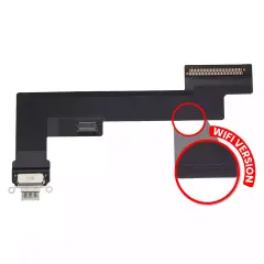 Charging Port Flex Cable Compatible For iPad Air 4 (WiFi Version) (Used OEM Pull: Grade A) (Green)