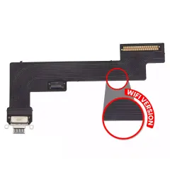 Charging Port Flex Cable Compatible For iPad Air 5 (WiFi Version) (Aftermarket Plus) (Purple)