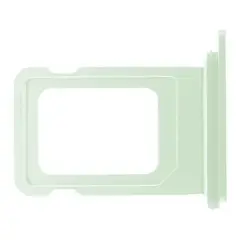 Single SIM Card Tray Compatible For iPhone 15 / 15 Plus (Genuine OEM) (Green)