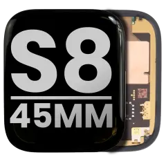 OLED Assembly With Bracket Compatible For Watch Series 8 (45MM) (Used OEM Pull: Grade B/C)