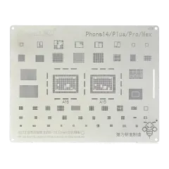 Bumblebee Stencil (QS209) For iPhone 14 / iPhone 14 Plus / iPhone 14 Pro / iPhone 14 Pro Max (Qianli)