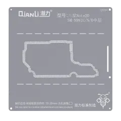 Bumblebee Stencil (QS128) For Samsung Note 20 SM-N981U\N\0 Middle Layer (Qianli)