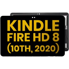 LCD Assembly Without Frame Compatible For Amazon Kindle Fire HD 8 (10th Gen, 2020) (Refurbished) (All Colors)