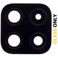 Back Camera Lens (Glass Only) With Adhesive Compatible For Samsung Galaxy A22 5G (A226 / 2021) (Black)