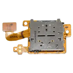 Sim Card Reader Compatible For Samsung Galaxy Tab S8 Plus 5G (X800 / X806 / 2022) (Silver)