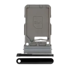 Single Sim Card Tray Compatible For Samsung Galaxy S21 5G (Phantom Black)