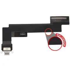 Charging Port Flex Cable Compatible For iPad Air 5 (WiFi Only) (Used OEM Pull: Grade A) (Pink)