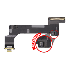 Charging Port Flex Cable Compatible For iPad 10 (2022) (Cellular) (Premium) (Yellow)
