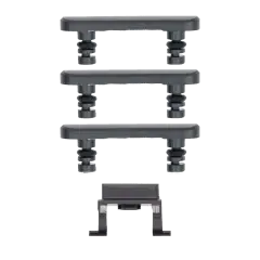 Hard Buttons (Power / Volume / Switch) Compatible For iPhone 8 Plus (Space Gray)