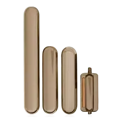 Hard Buttons (Power / Volume / Switch) Compatible For iPhone XS / XS Max (Gold)