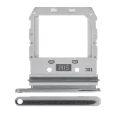 Single Sim Card Tray Compatible For Samsung Galaxy S10 5G (Crown Silver)