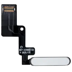 Power Button Flex Compatible For iPad Air 4 / 5 (Aftermarket Plus) (Silver)