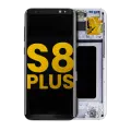 OLED Assembly With Frame Compatible For Samsung Galaxy S8 Plus (Refurbished) (Orchid Gray)